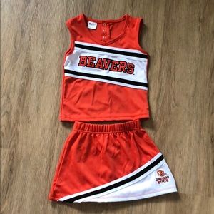 Oregon State Beavers Cheerleader outfit 3T
